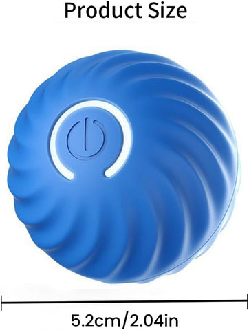 Interactive Dog Ball Toys,Automatic Smart Teasing Cat Dog Ball,USB Smart Self Moving Dog Ball