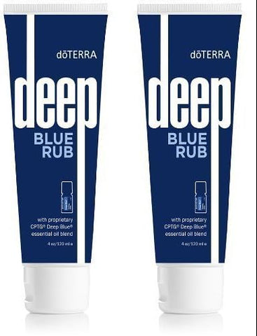 doTERRA Deep Blue Rub – Soothing Muscle Relief Cream – 120ml Pack of 2